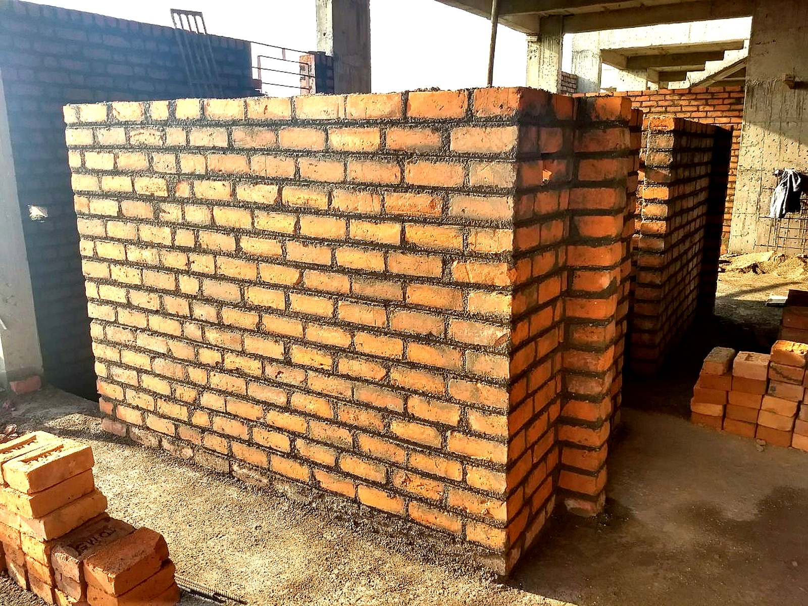 Labour quarters brickwork