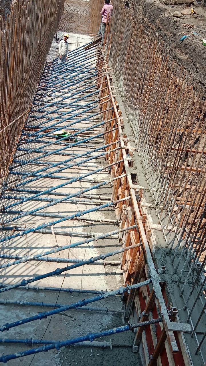 Foundation reinforcement work